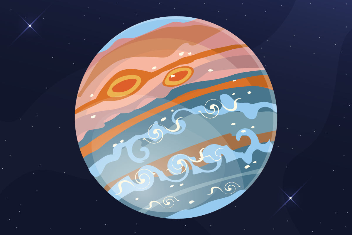 planet jupiter cute